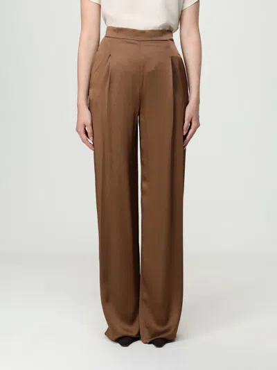 Max Mara Pants Woman  Studio In Brown