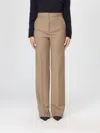 Max Mara Pants Woman  Studio In Brown