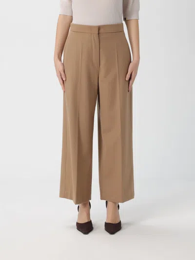 Max Mara Pants Woman  Studio In Brown