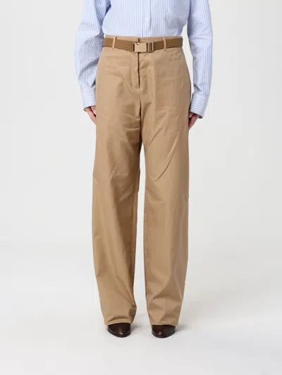 Max Mara Pants Woman  Studio In Brown