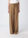 Max Mara Drawstring Casual Pants In Brown