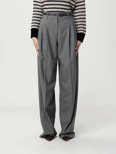 Max Mara Pants Woman  Studio In Gray
