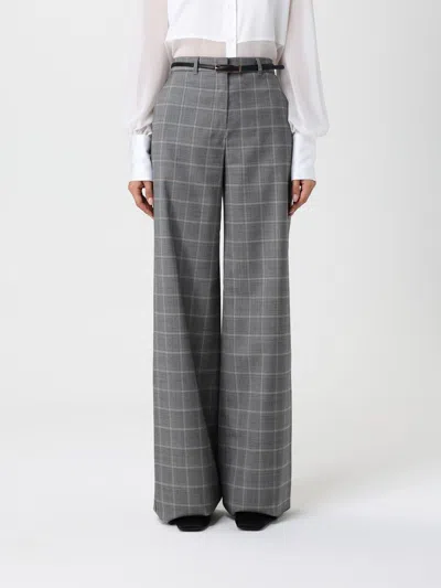Max Mara Pants Woman  Studio In Gray