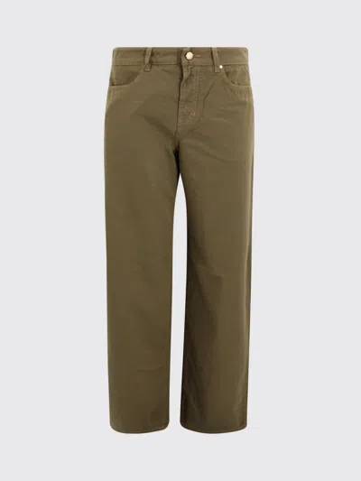 Max Mara Pants Woman  Studio In Green