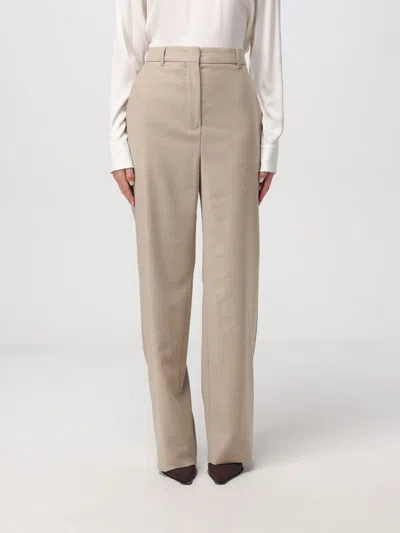 Max Mara Pants Woman  Studio In Neutral