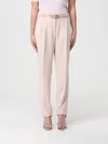 Max Mara Studio Gisella Pleated Pants In Pink