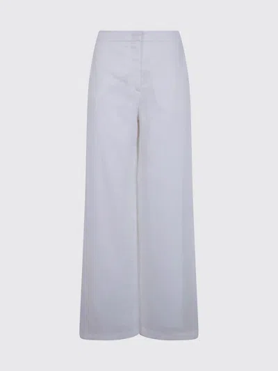 MAX MARA MAX MARA STUDIO LINEN WIDE LEG TROUSERS