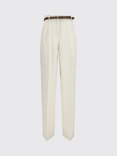 Max Mara Pants Woman  Studio In White