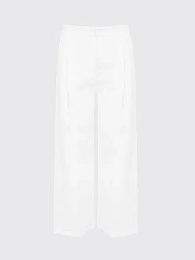 Max Mara Pants Woman  Studio In White