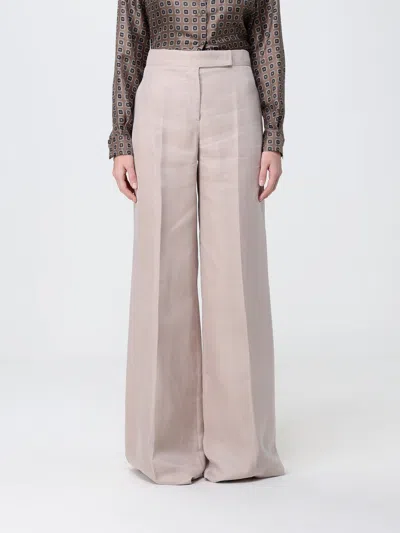 Max Mara Pants Woman In Pink