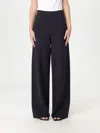 Max Mara Pants Woman Navy In Blue