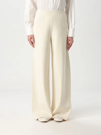 Max Mara Pants Woman White