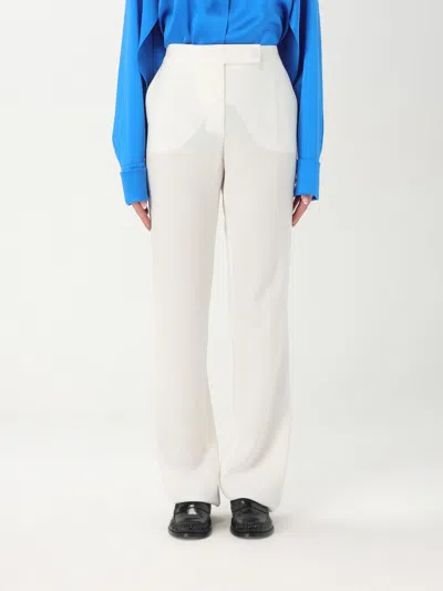 MAX MARA MAX MARA PANTS WOMAN WHITE