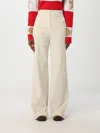Max Mara Pants Woman White