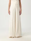 Max Mara Pants Woman White In White