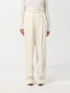 Max Mara Pants  Woman Color White In White