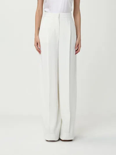 MAX MARA MAX MARA PANTS WOMAN WHITE