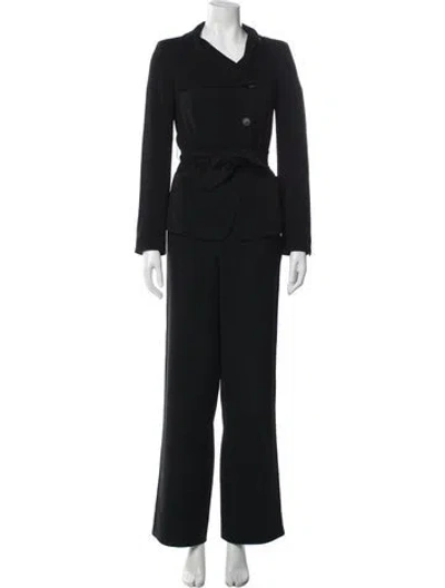 Pre-owned Max Mara Pantsuit In Black