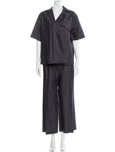 Pre-owned Max Mara Pantsuit In Blue