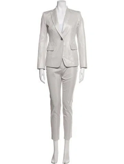 Pre-owned Max Mara Pantsuit In Neutral