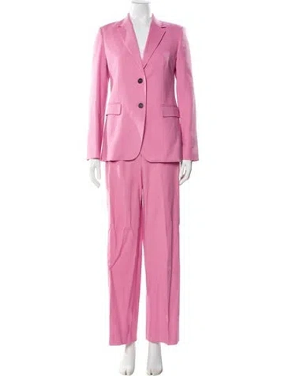 Pre-owned Max Mara Pantsuit In Pink