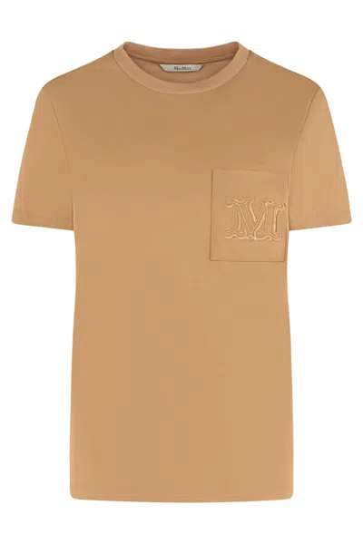 MAX MARA PAPAIA COTTON CREW-NECK T-SHIRT