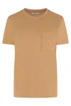 Max Mara Camel-coloured T-shirt In Cotton Women In Neutral