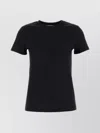 Max Mara Papaia Logo Cotton T-shirt In Black