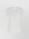 Max Mara T-shirt Papaia In Cotone Bianco  Donna In White