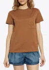 Max Mara Papaia Embroidered Logo T-shirt