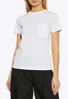 Max Mara M Monogram Cotton Jersey T-shirt Clothing In White