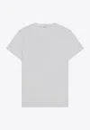 Max Mara Papaia Logo T-shirt In Gray