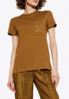 Max Mara Papaia Logo T-shirt With Pocket