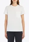 Max Mara Logo T-shirt In White