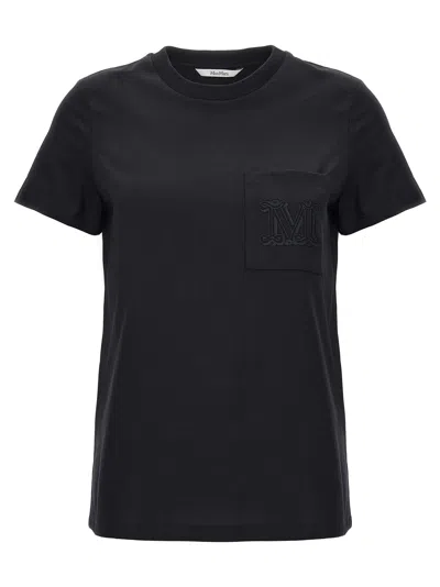 Max Mara Papaia T-shirt In Black