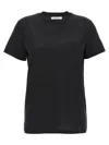 Max Mara Papaia Logo Cotton T-shirt In Black