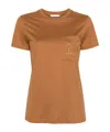 Max Mara Papaia T-shirt In Brown