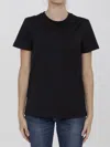 Max Mara Papaia Logo Embroidered T-shirt In Multi