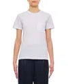 Max Mara Logo Embroidered Crewneck T-shirt In White