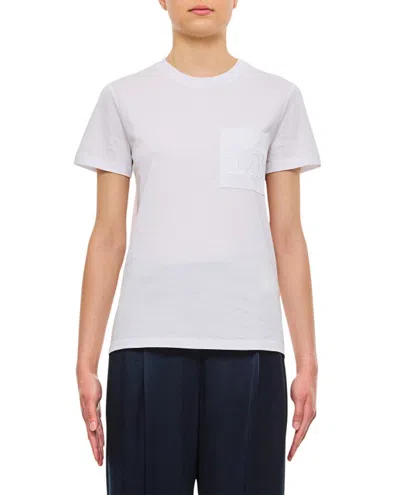 Max Mara Papaia White Cotton T-shirt