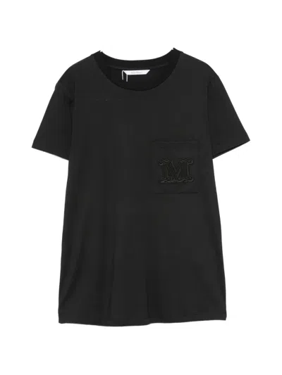 Max Mara Papaia T-shirt In Black
