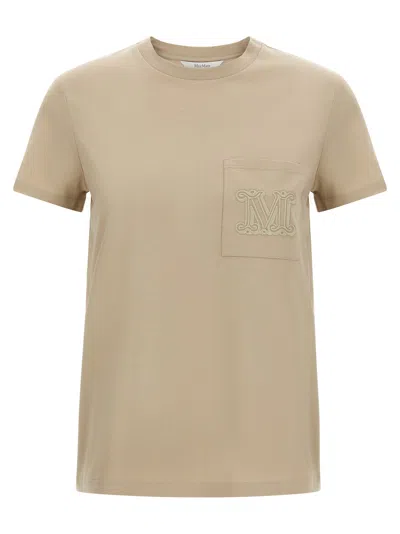 Max Mara 'papaia' T-shirt In Neutral