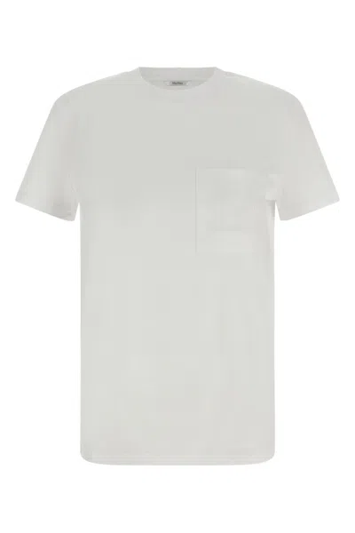 Max Mara 'papaia' T-shirt In White