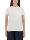Max Mara Papaya Tshirt In White