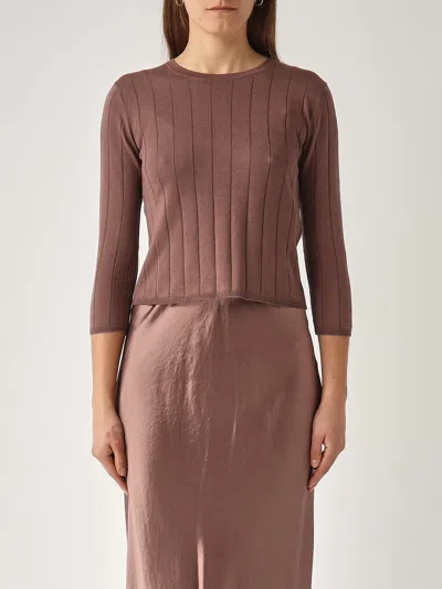Max Mara Papiri Sweater In Marrone