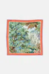 Max Mara Pappa Scarf In Green