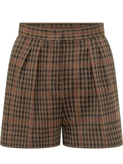 Max Mara Parata Shorts In Brown