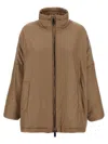 Max Mara 'paris' Down Jacket In Brown
