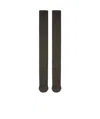Max Mara Parisian Cashmere Socks In Brown
