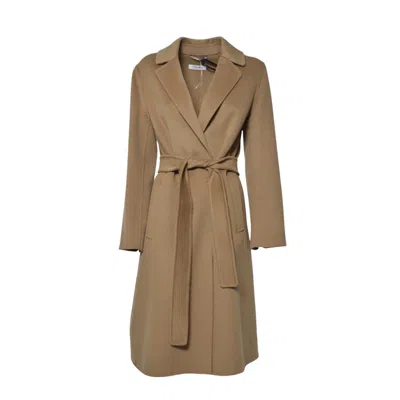 Max Mara Park Long Coat In Brown